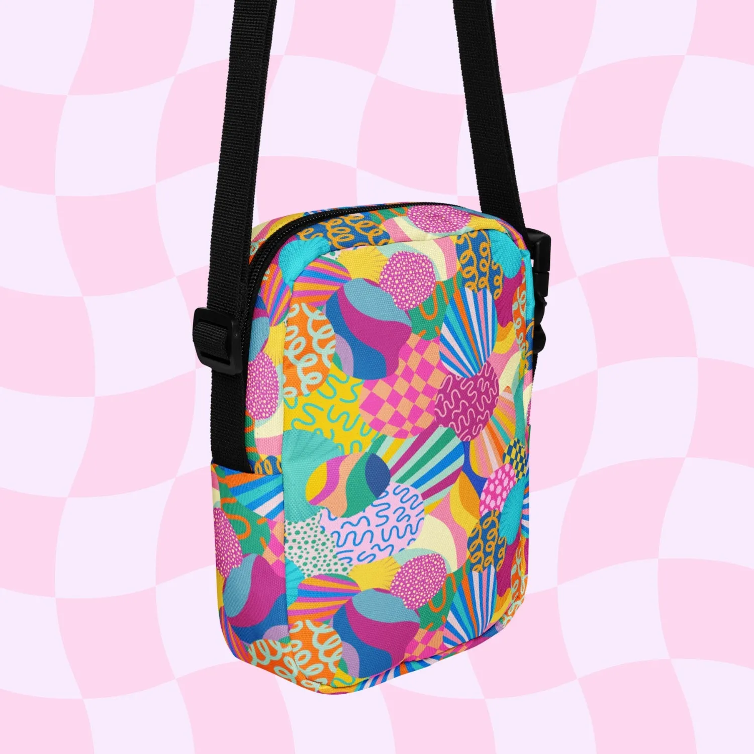 Squiggs and Stripes Mini Crossbody bag