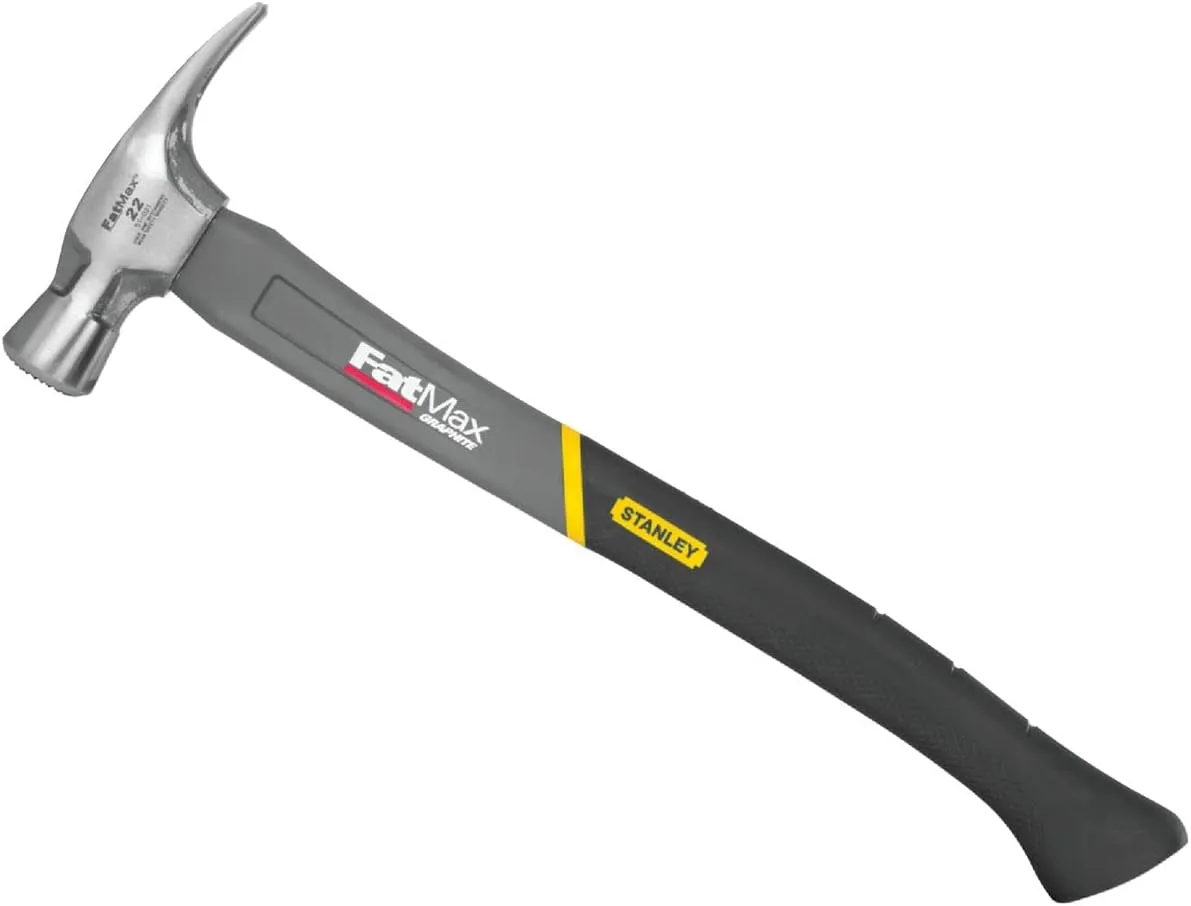 Stanley 51-021 FatMax Graphite Checkered Face Framing Hammer - Axe Handle