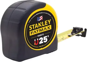 STANLEY FATMAX Tape Cc 25Ft Magnetic Hook (FMHT33865L)