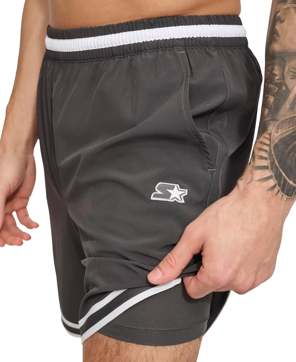 Starter Men's Quick Dry Stretch Volley Swim Trunk