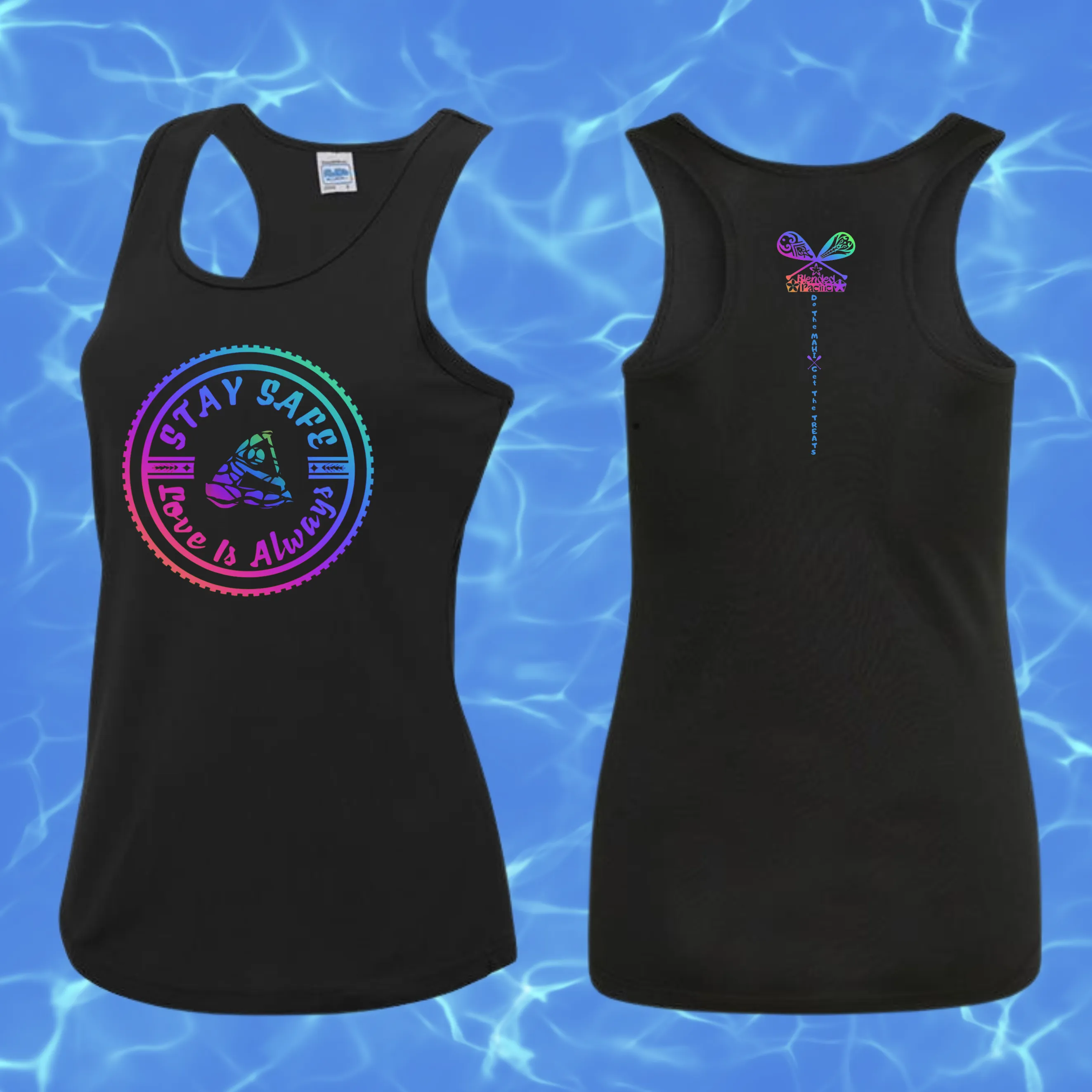 Stay Safe Waka Quick Dry Singlet - Womens