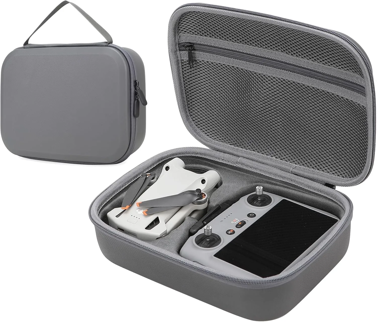 Storage Bag for Mini4 -Mini 4 Pro Drone Case Hard Shell Travel Carrying case Compatible with Mini 4 Pro, DJI RC 2/DJI RC-N2 Remote Controller & Accessories