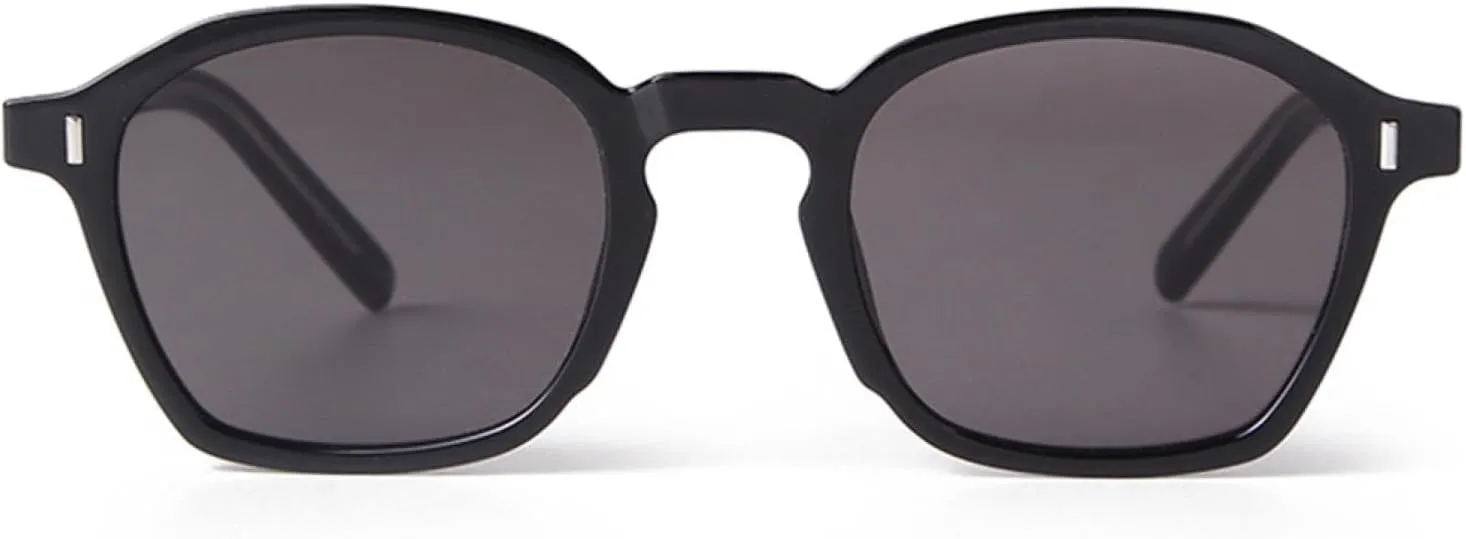 Sunglasses Women Men Vintage Rivet Cp Inner Temple Brown Uv400