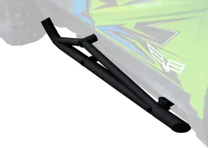 SuperATV Nerf Bars Tree Kickers Rock Sliders for 2018  Textron Wildcat XX / Tracker XTR1000 | Constructed of 1.75” Heavy-Duty Steel DOM Tubing | Powder-Coat Finish | Hardware Included
