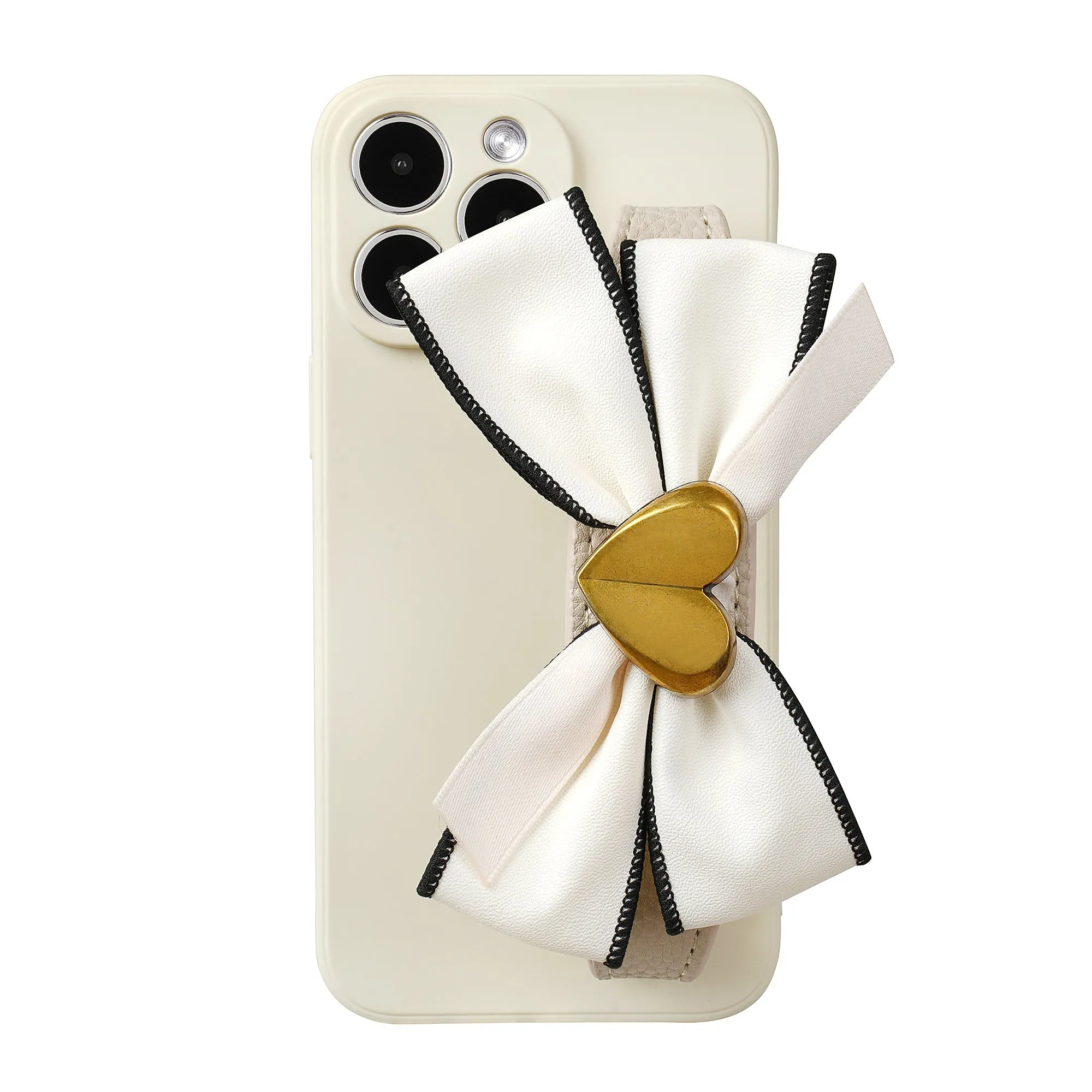 Sweet Bowknot Wristlet Phone Case