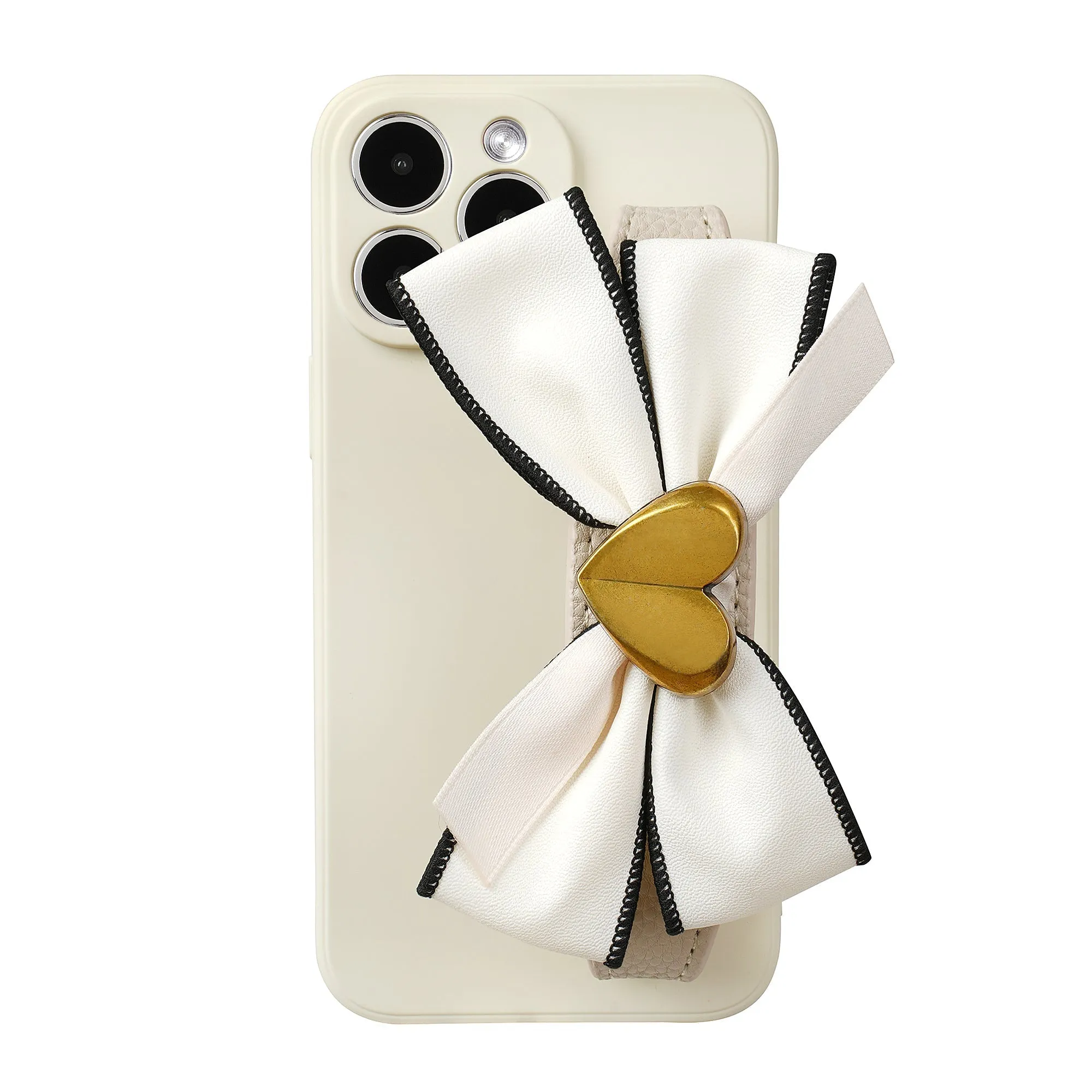 Sweet Bowknot Wristlet Phone Case