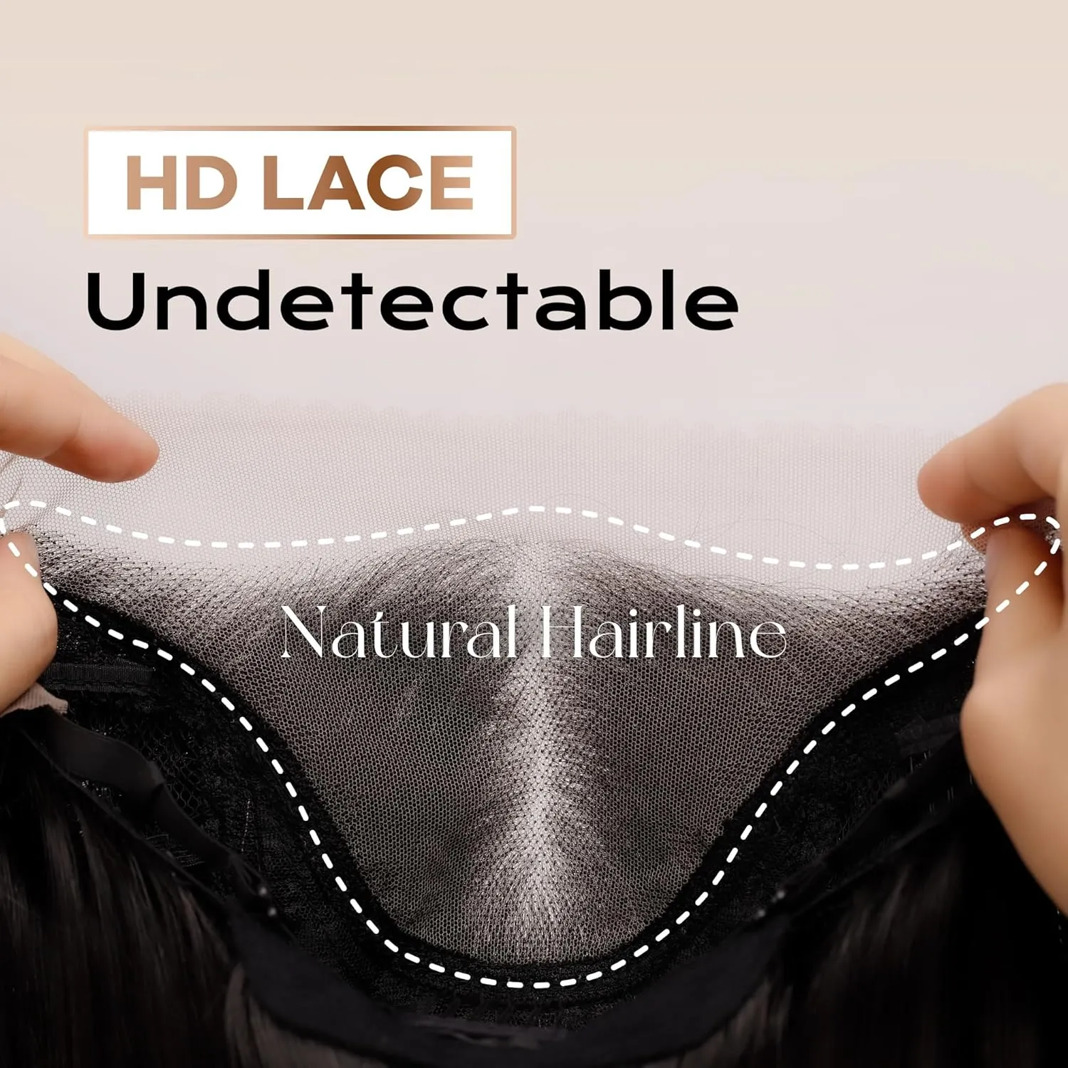 Synthetic Lace Front Wig, 13x4 Hd Lace Wigs Pre Plucked Long Straight Glueless Natural Black Wigs For Black Women 26inch Ready to Wear Wig With Baby Hair