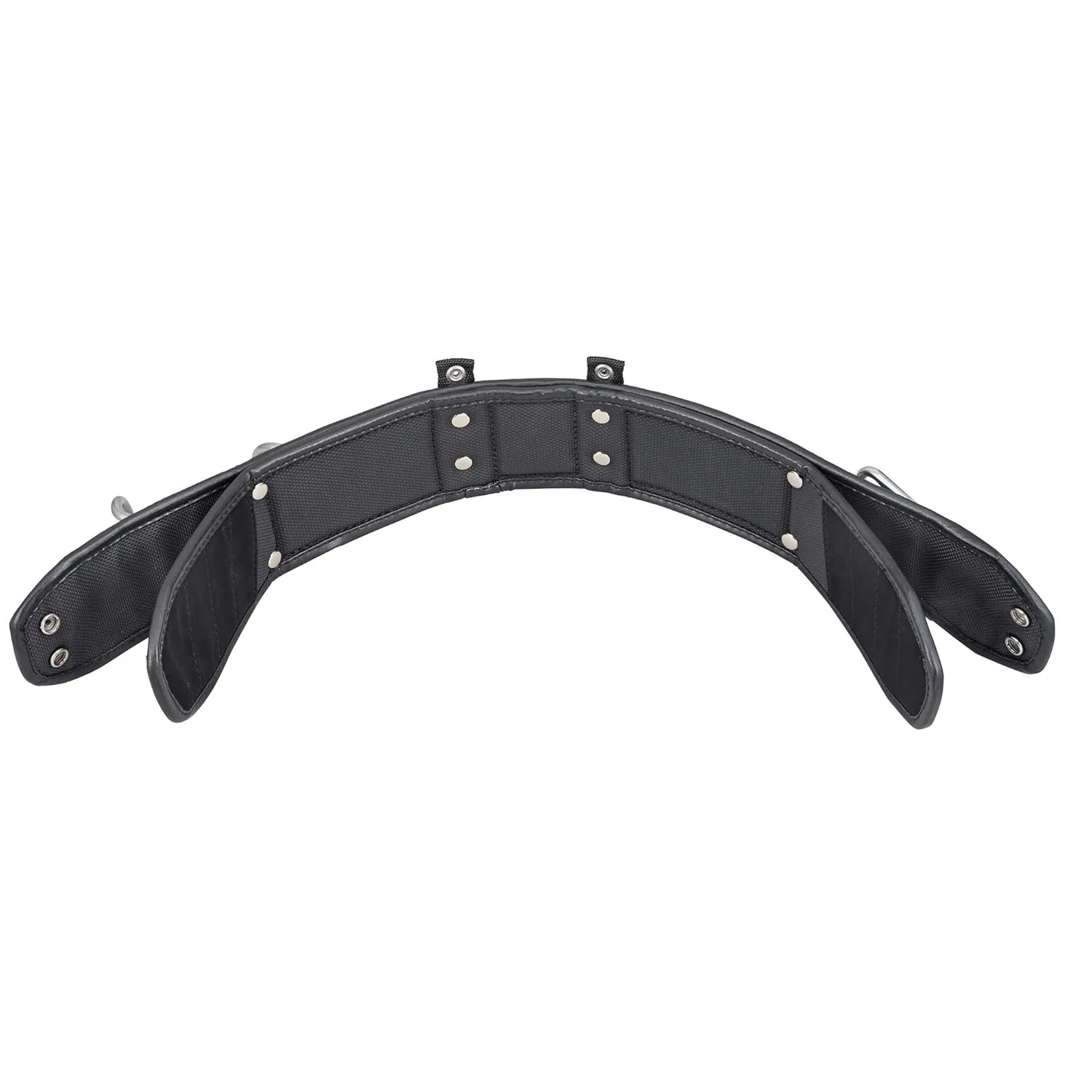 Tajima Work Positioning Waist Belt Flat D2 Black One Touch L WFXD2-WBL