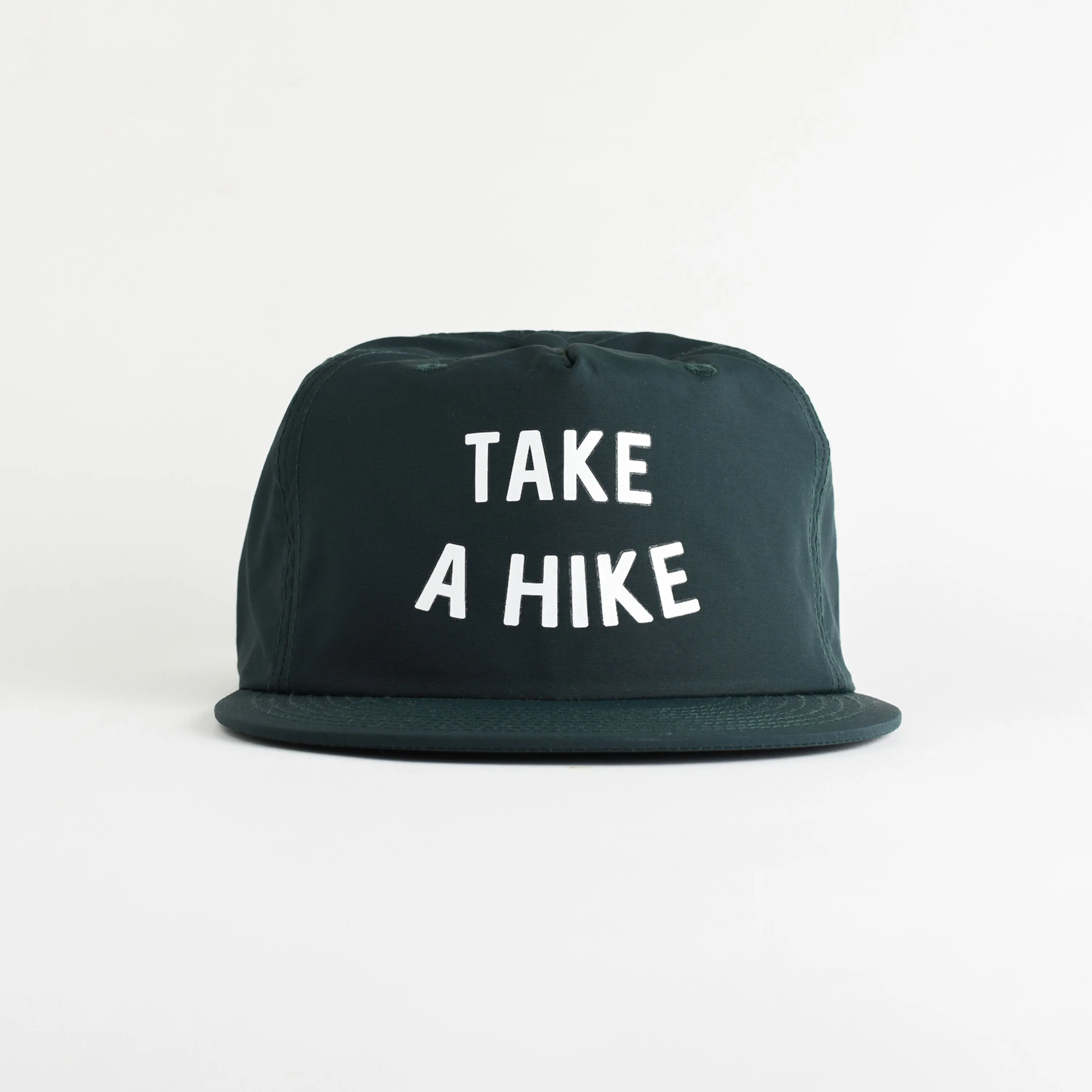 Take A Hike Recycled Nylon Quick Dry Hat - pine green