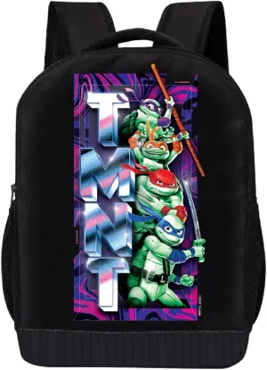 Teenage Mutant Ninja Turtles Backpack Shoulder Bag for Boys, Girls, Toddlers - Leonardo, Donatello, Michelangelo and Raphael Cute Kids Backpack for School - 18" Inch Bookbag