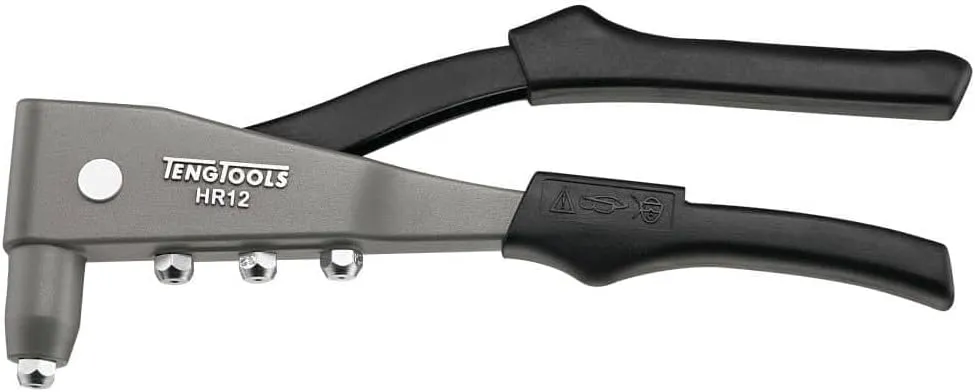 Teng Tools Hand Rivet Gun - HR12, Silver