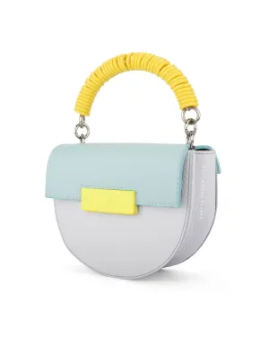 The Bounce Bag - Sky Blue / Grey / Neon Yellow