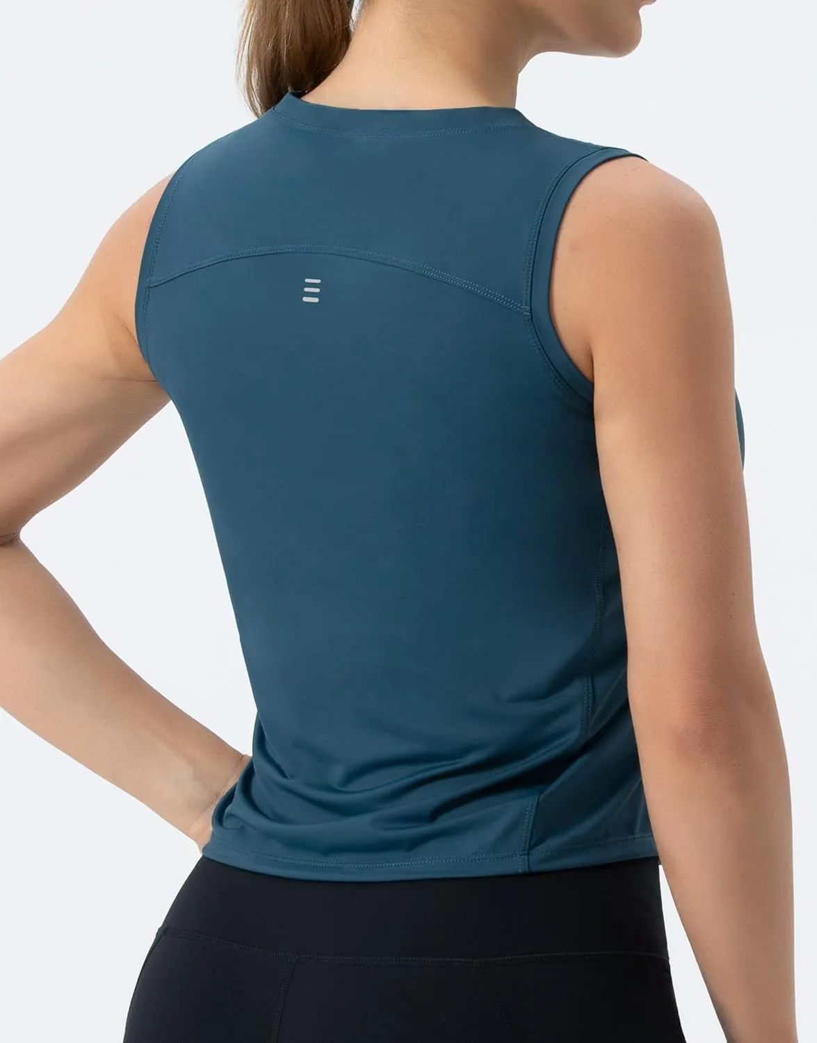 THE GYM PEOPLE Women's Workout Tops in Ice Silk Quick Dry Sleeveless