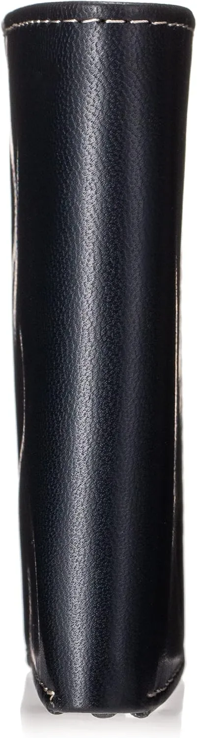 Timberland Men's Leather Trifold Wallet With Id Window, Black (Cloudy), One Size
