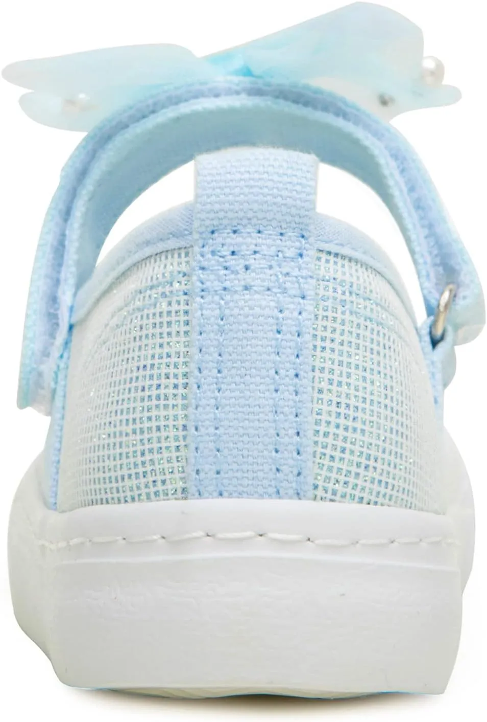 Toandon Toddler Girls Sparkle Glitter Flats Sneakers Age 3-10