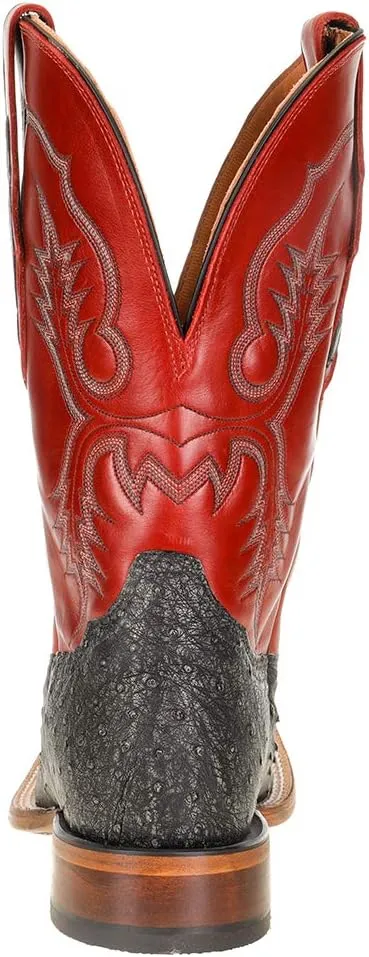 Tony Lama Men's Augustus Chocolate Western Boot Wide Square Toe - 6090