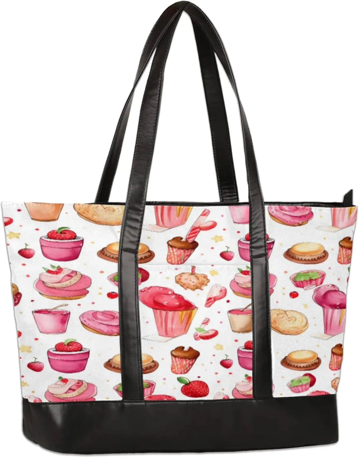 Tote Bag for Women with Zipper, Laptop Tote Bags Laptop Sleeve Case Shoulder Bag Messenger Bags