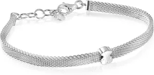 TOUS Real Sisy Sterling Silver Mesh Bracelet