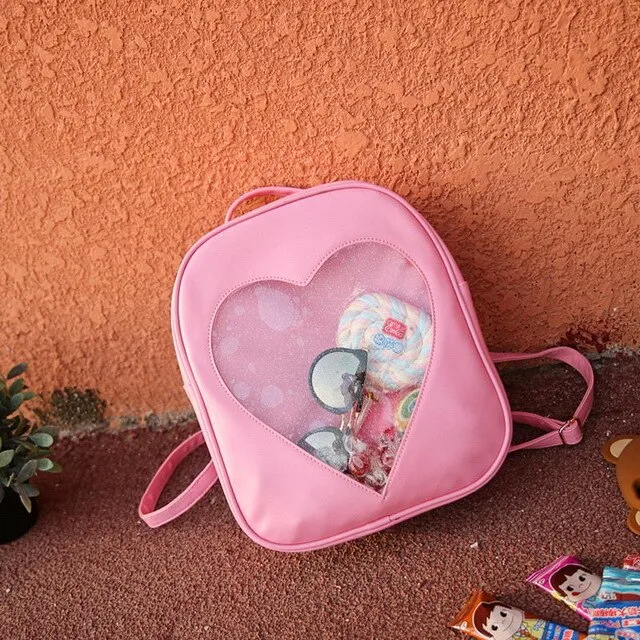 Transparent Girls Book Bag