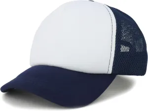 Trendy Apparel Shop Infant to Youth Foam Mesh 5 Panel Trucker Cap