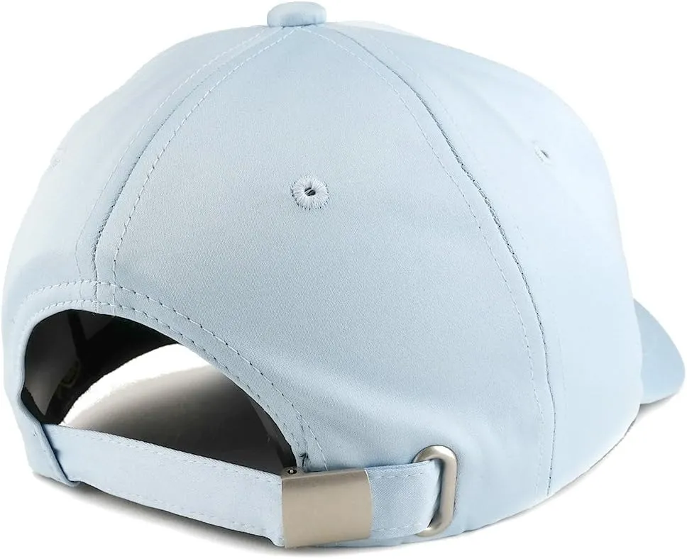 Trendy Apparel Shop The Future is Female Embroidered Structured Satin Adjustable Cap