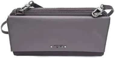 TUMI 150536 Vista Lilac Purple With Silver Hardware Women's Crossbody Wallet