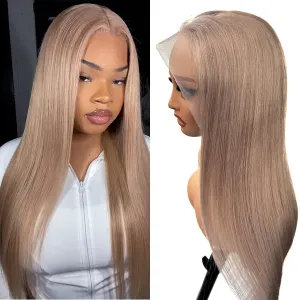 Ubetta Ash Blonde Wig Human Hair 13x6 Lace Front Wigs Human Hair Ash Blonde Glueless HD Lace Front Wig Human Hair Pre Plucked Straight 30 Inch Ash Blonde Lace Frontal Human Hair Wigs for Black Women