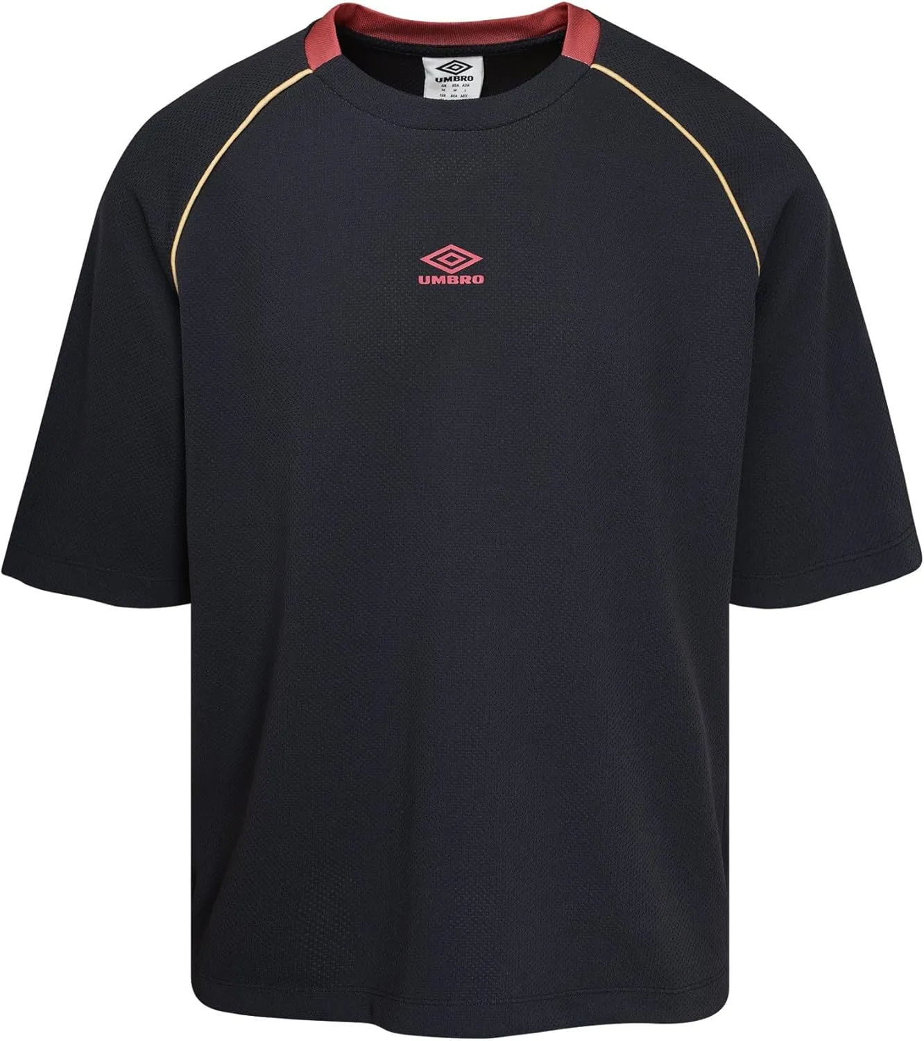 Umbro Men's Panelled Short Sleeve Mesh T-Shirt