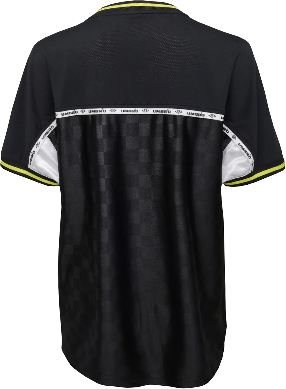 Umbro Women's Retro Soccer Jersey, Black Beauty/White