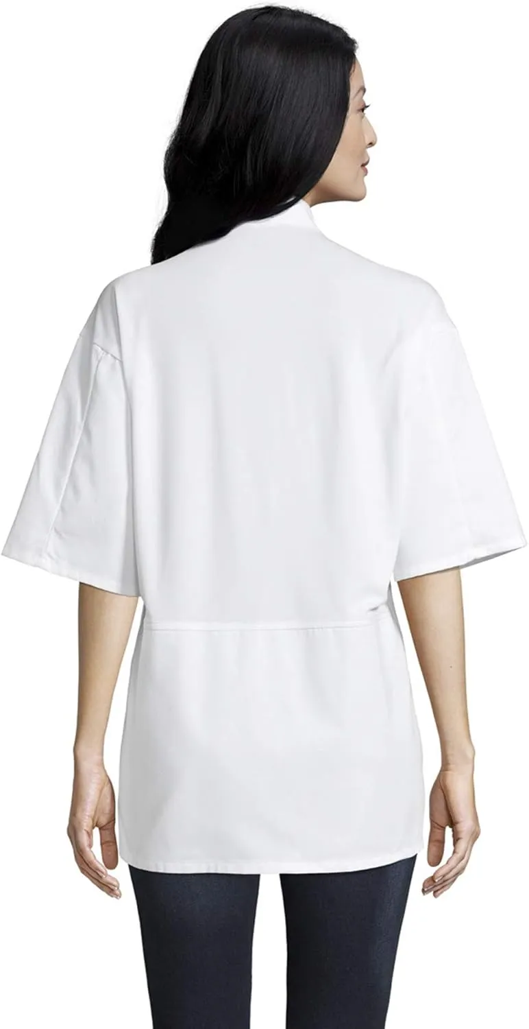 Uncommon Threads Antigua Chef Coat Ss W/mesh