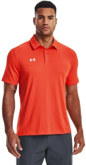 Under Armour Mens Tech Team Polo Shirt - Breathable and Quick Dry LGT