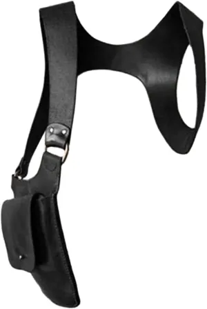 Underarm Shoulder Bag for Mobile Device and Wallet Concealed Pack for Events