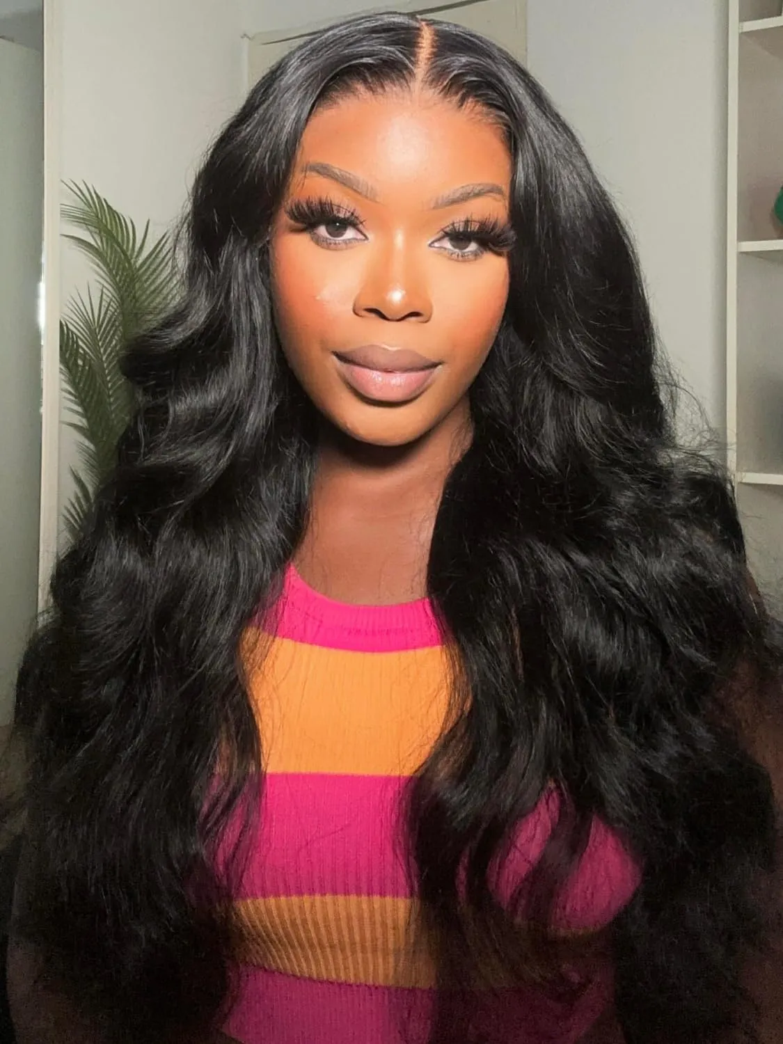 UNICE Pre Everything Glueless Frontal Wig Body Wave 13X4 HD Pre Cut Lace Front Wigs Human Hair Pre Bleached Invisible Bye Bye Knots Wig Pre Plucked 150% Density 20inch