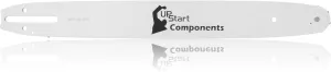 UpStart Components Replacement 16" Single Rivet Chainsaw Guide Bar for Dolmar PS-35 Chainsaw (16" Length, 3/8" Pitch, 0.050" Gauge, 56 Drive Links, 7 Sprocket Nose Tooth)