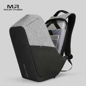 USB Charging 15inch Laptop Backpacks  Fashion Travel Backpack