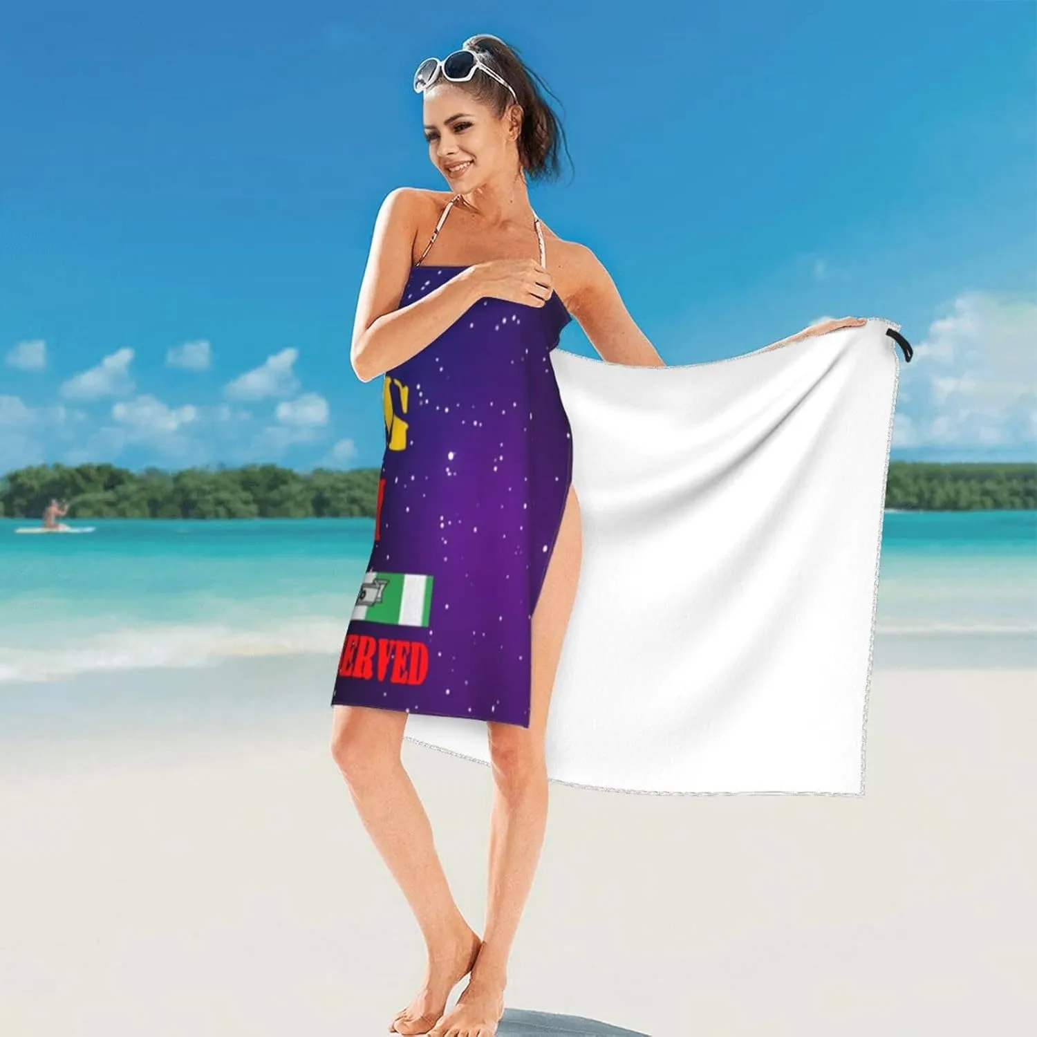 Vietnam Veteran Da Nang Bath Towel Quick Dry Highly Absorbent 31.5×63in