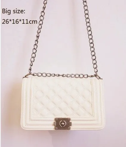 Vintage Diamond Lattice Handbag