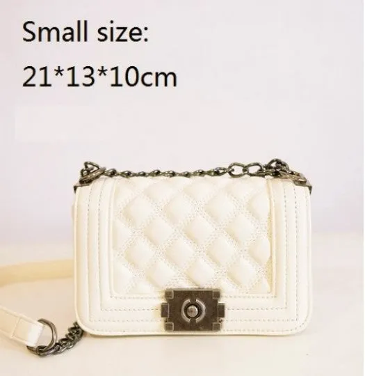 Vintage Diamond Lattice Handbag