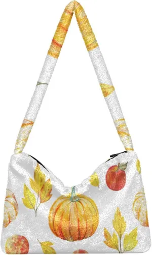 Vintage Mystery Map Beige Shoulder Tote Bag, Shoulder Tote with Zipper, Autumn Handbags