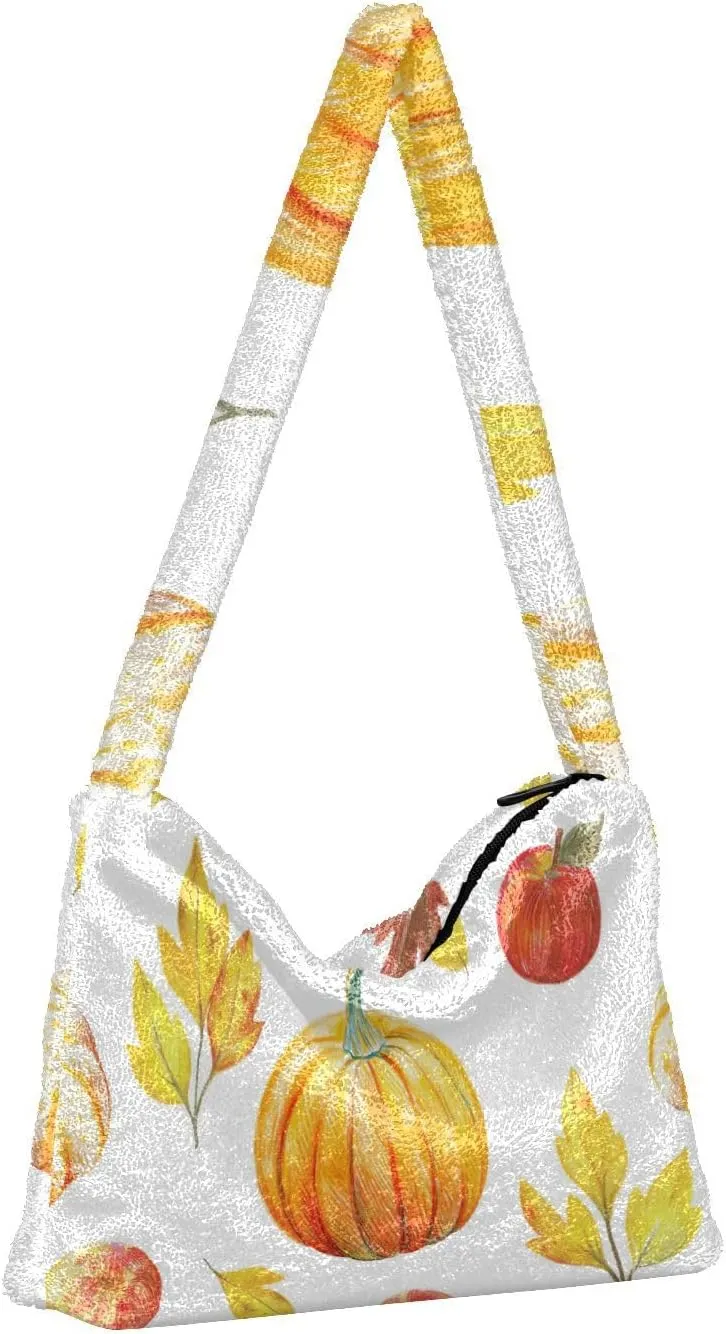 Vintage Mystery Map Beige Shoulder Tote Bag, Shoulder Tote with Zipper, Autumn Handbags