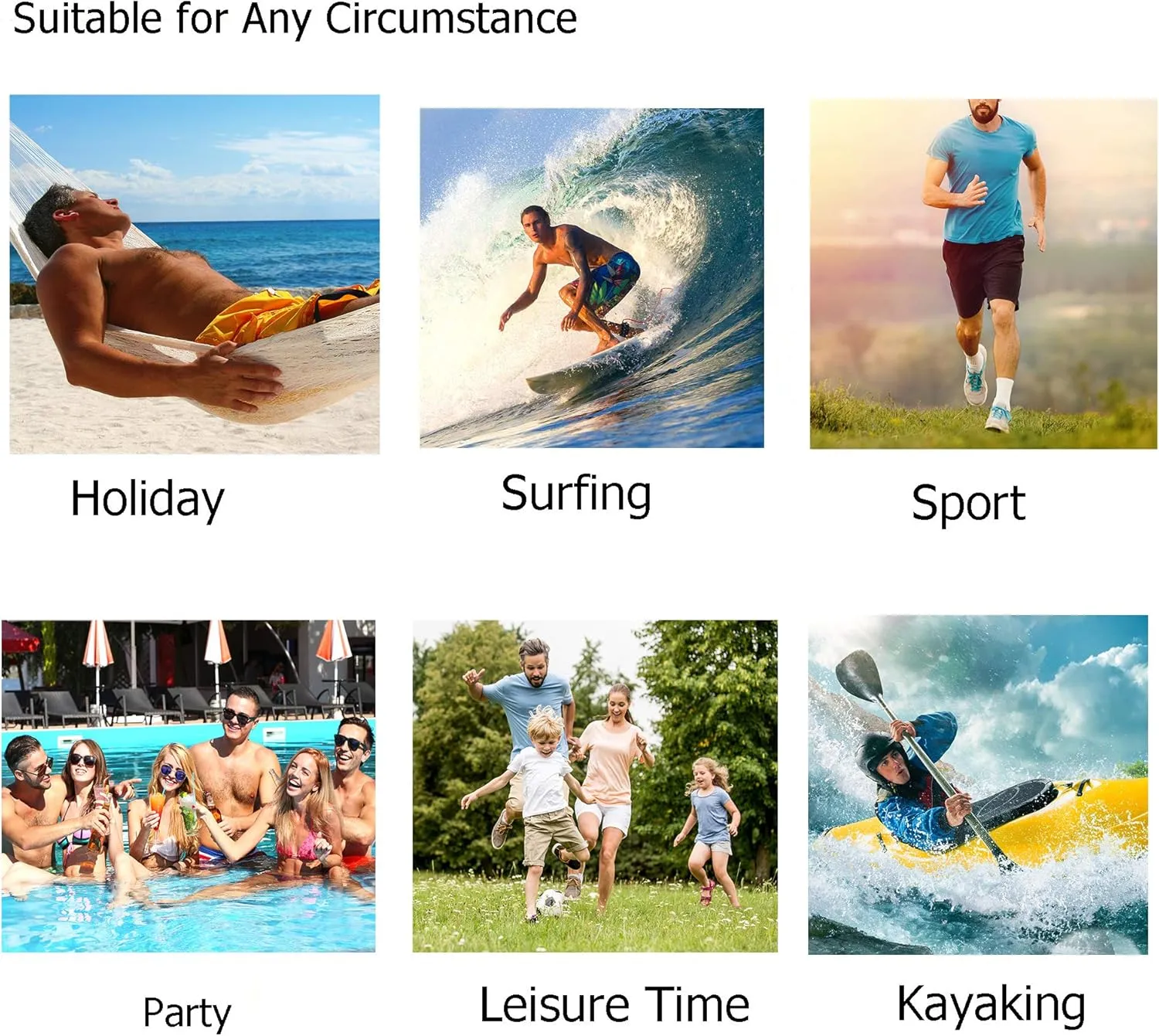 visesunny Men's Novelty Beach Shorts Quick Dry Swimwear Sports Running Swim Board Shorts