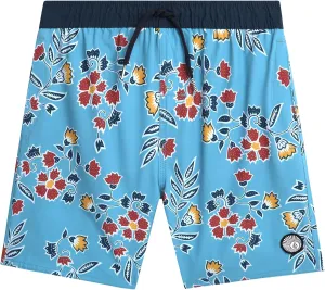 Volcom Boys' Swim Trunks - UPF 50  Bathing Suit - Quick Dry Board Shorts Swimsuit (8-16)