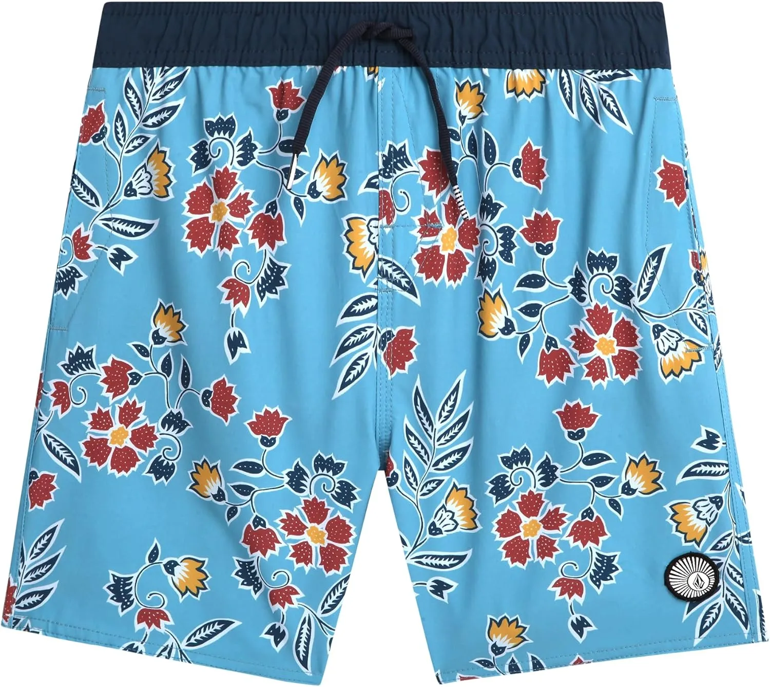 Volcom Boys' Swim Trunks - UPF 50  Bathing Suit - Quick Dry Board Shorts Swimsuit (8-16)