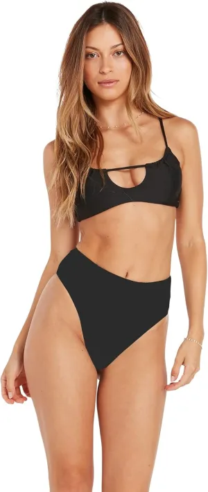 Volcom Women's Simply Seamless Retro Swimsuit Bikini Bottom