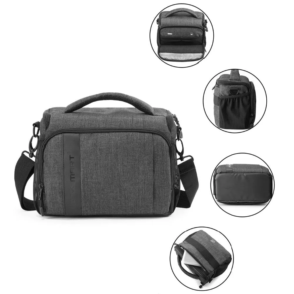 Waterproof Camera Shoulder Bag Vintage Photo Bag Unisex Camera Bag