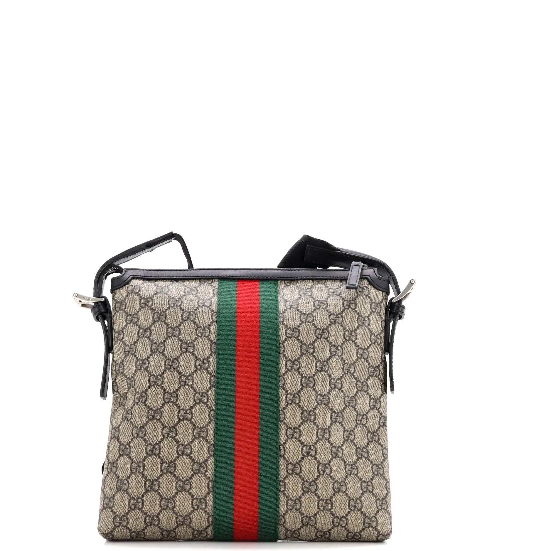Web Messenger Bag GG Coated Canvas Medium