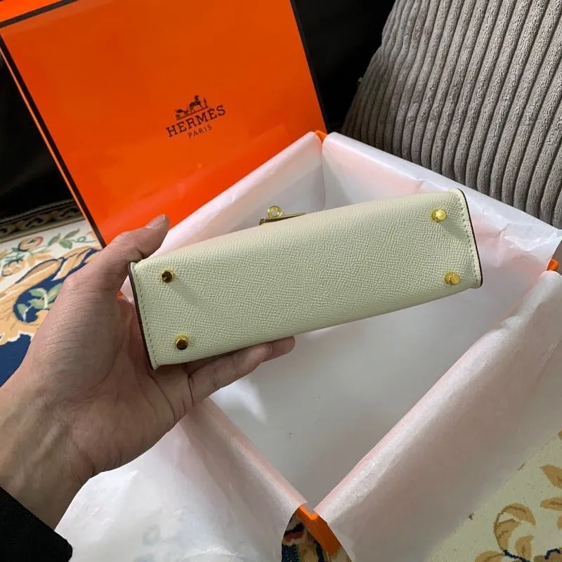 White Milk Mini Handbag - Tailored options Special offer ESMEE Kelly