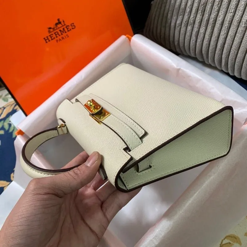 White Milk Mini Handbag - Tailored options Special offer ESMEE Kelly