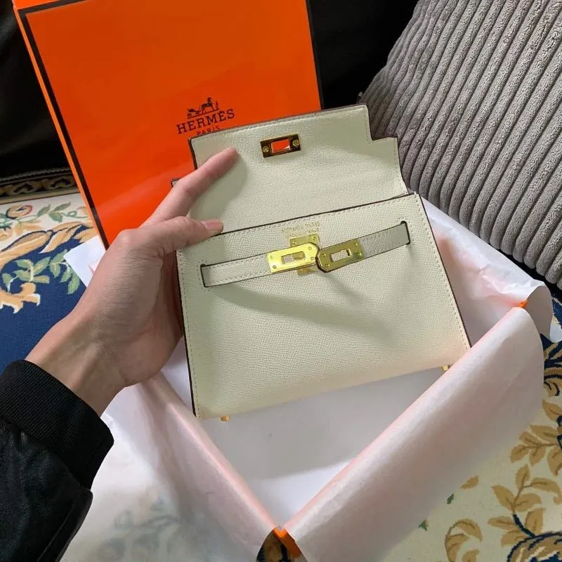 White Milk Mini Handbag - Tailored options Special offer ESMEE Kelly