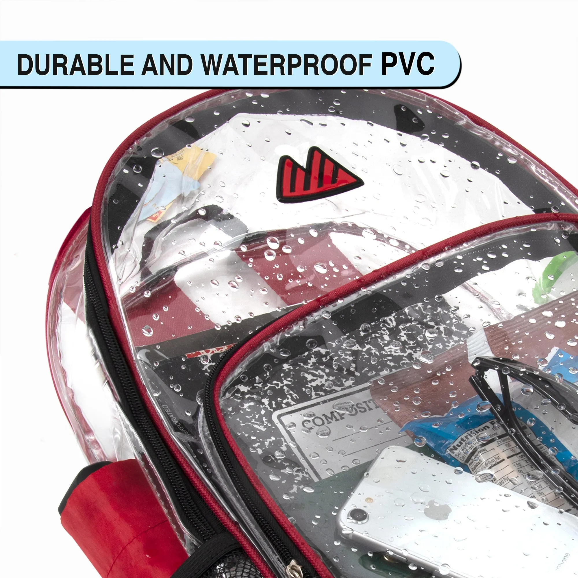 Wholesale 17 Inch Clear Backpack